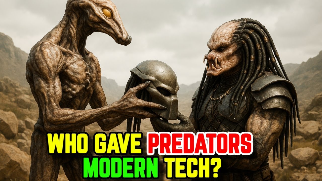 Who Gave Predators (Yautja) All These High Tech Weapons And Tools?