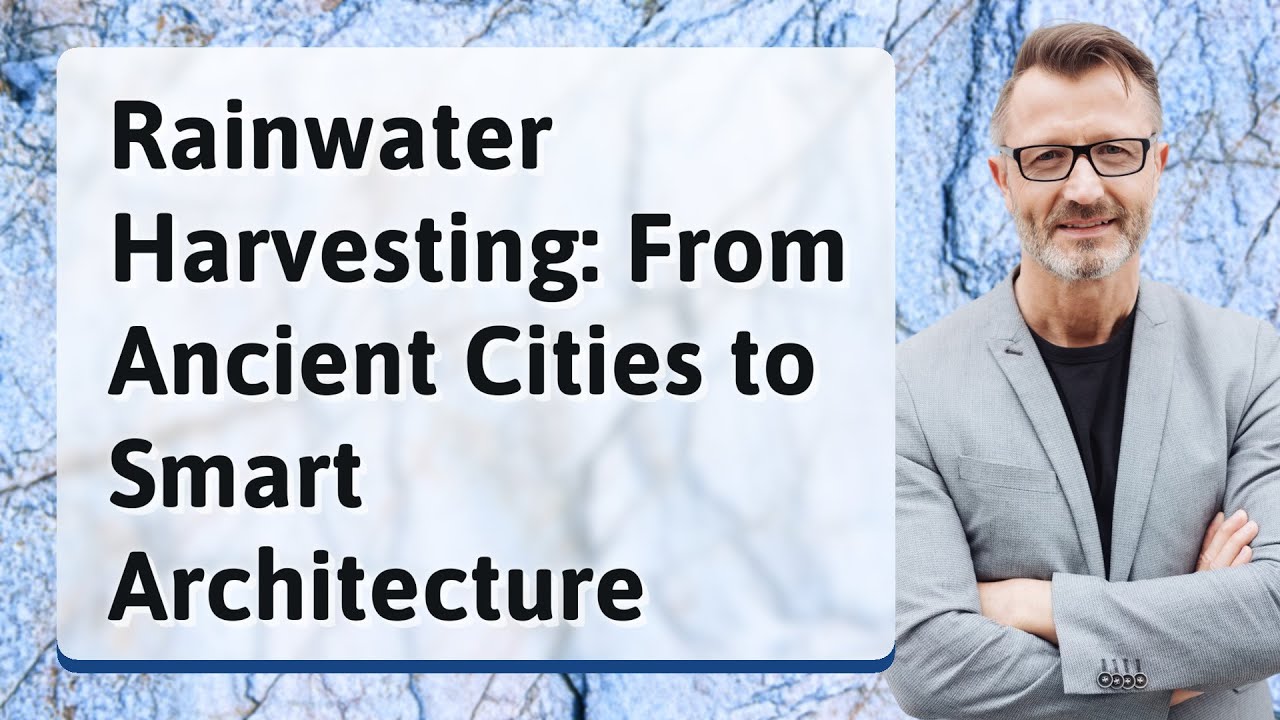 Rainwater Harvesting: From Ancient Cities to Smart Architecture