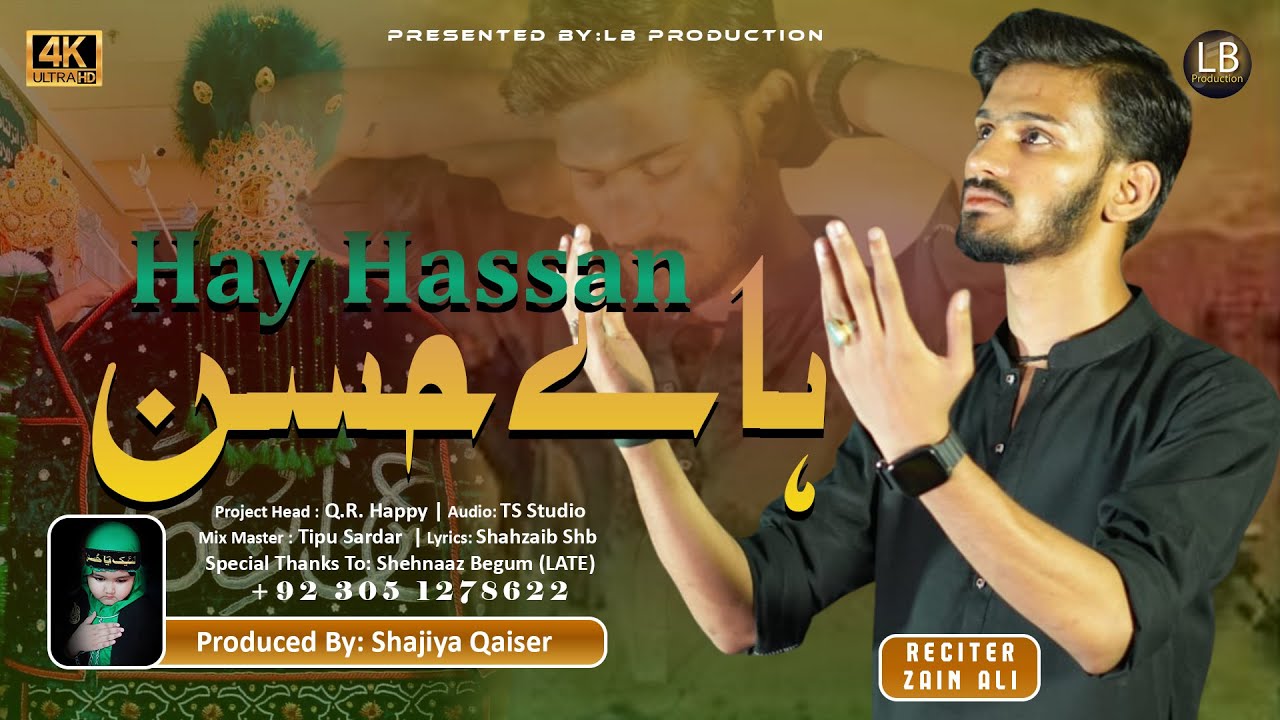 HAY HASSAN | 28 SAFAR NOHA | IMAM HASSAN NOHA 2025 | ZAIN ALI  LB Production