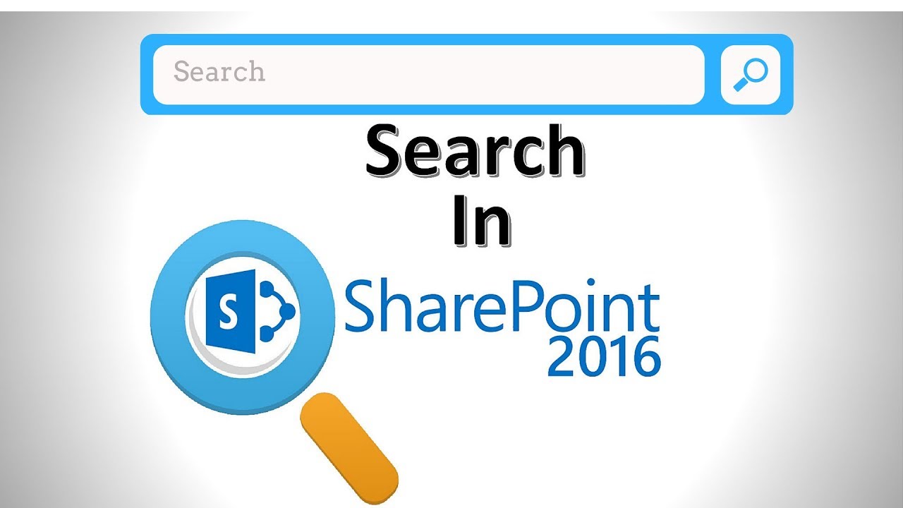 Searching for the first time in SharePoint 2016