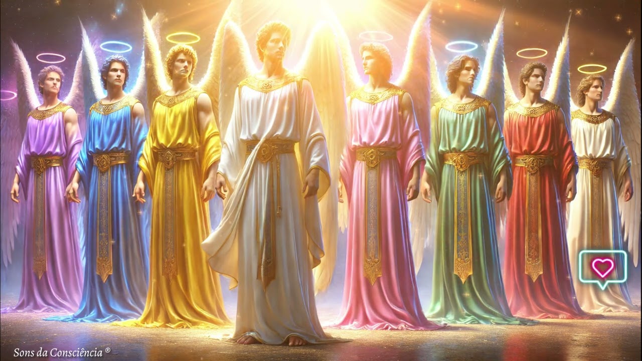 Arcanjos Protetores | Solfeggio 963Hz | Reconecta à Luz Divina e à Verdadeira Essência Espiritual.