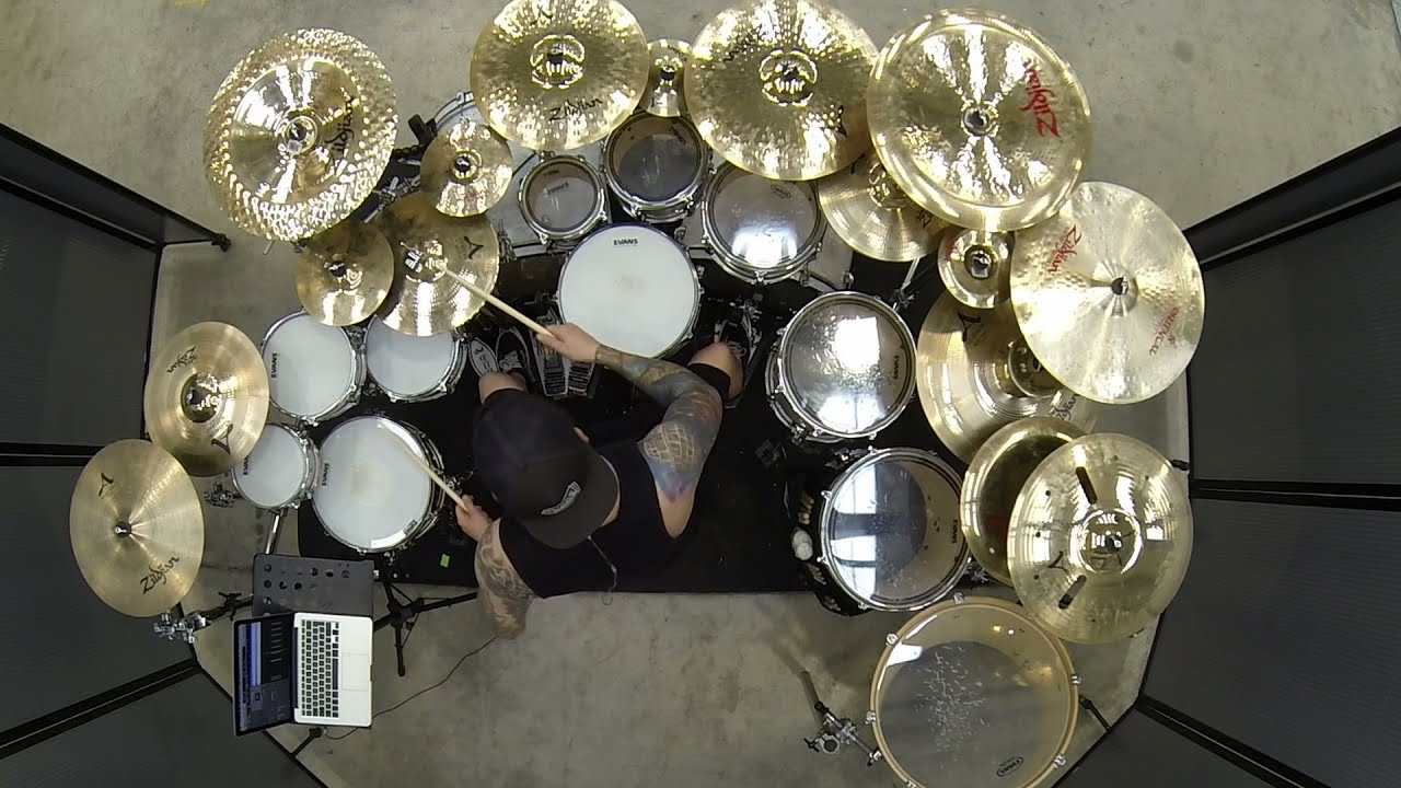 7 DEPECHE MODE - ENJOY THE SILENCE LIVE - DRUM COVER