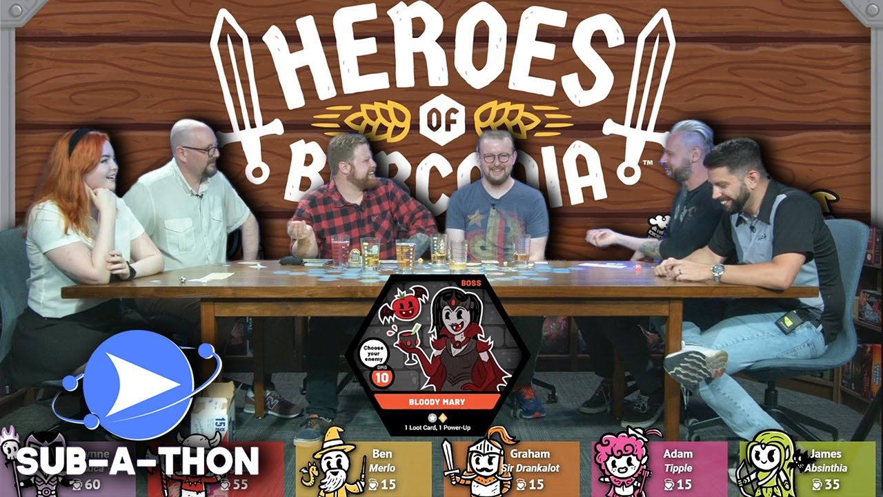 Heroes of Barcadia - Board Game Day || LRR2024 Sub-A-Thon