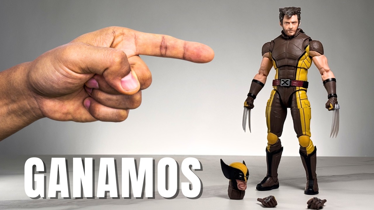 WOLVERINE TRAJE MARRON MARVEL LEGENDS DEADPOOL & WOLVERINE