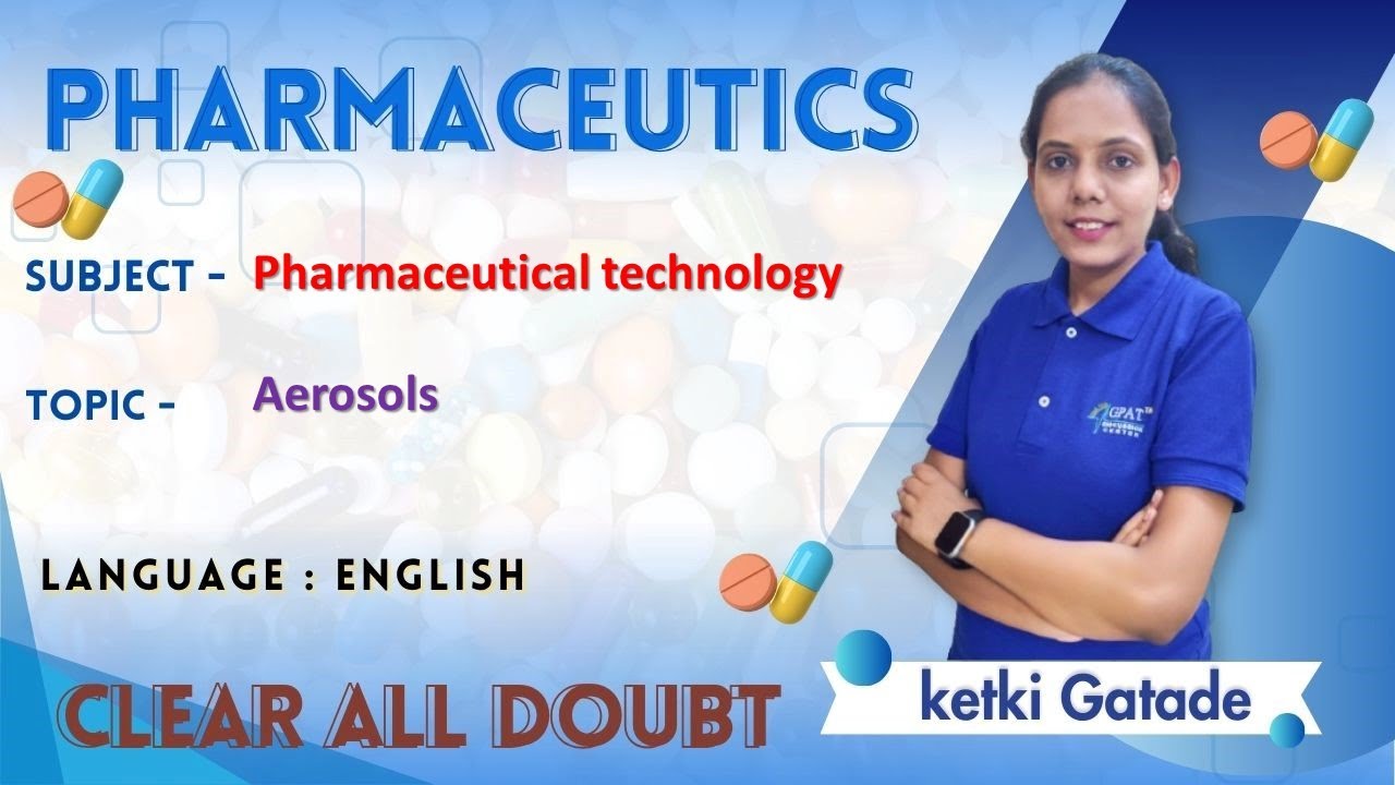 Aerosol | L- 1 |  Pharmaceutical technology  | In English || #tablet