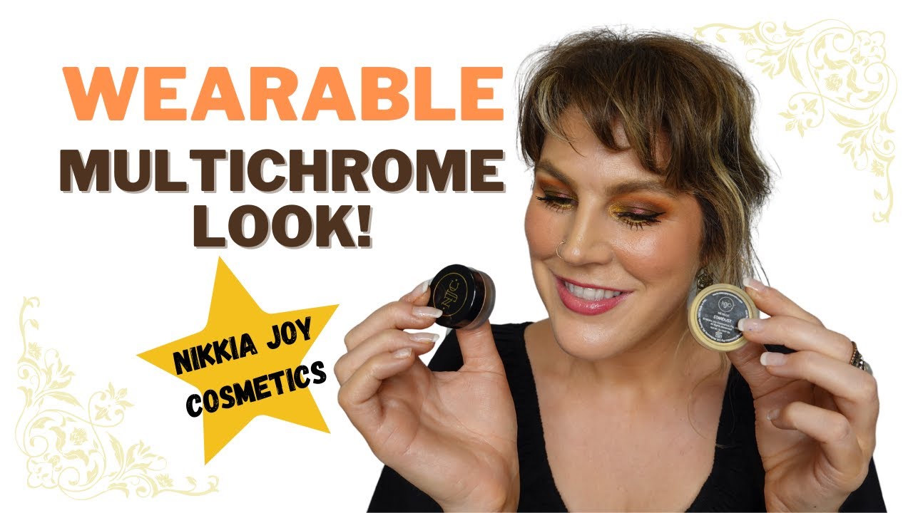 Nikkia Joy Multichrome Swatches and How to Create a Wearable Multichrome Look