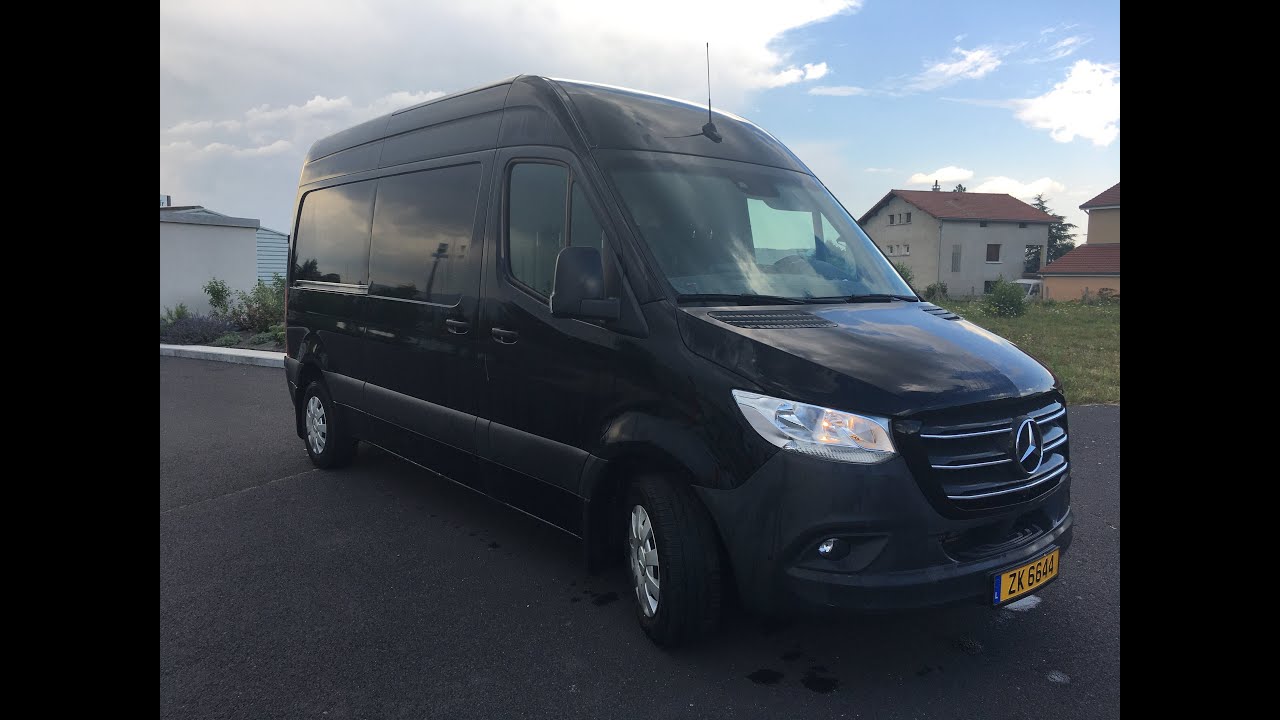 Location d'une camionnette Mercedes Sprinter 314 en Belgique, France et Luxembourg
