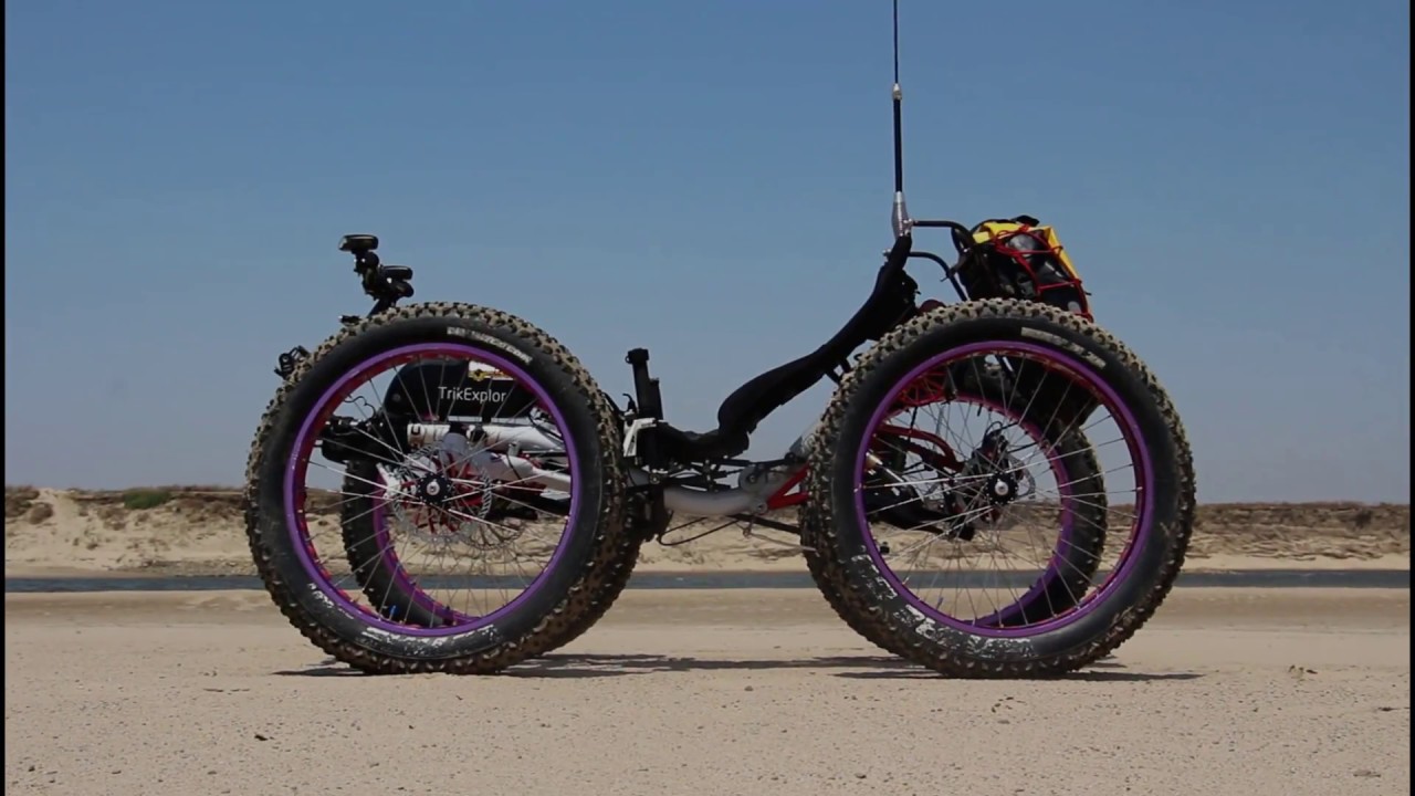 TrikExplor 4x4 Electric Recumbent Quad--Challenge your limits