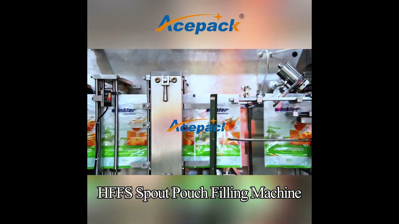 Fully automatic Spout Pouch Filling machine-Honey Filling Machine.#pouchfillingmachine  #machine