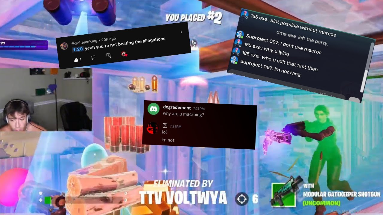 CHEATING + MACRO ACCUSATIONS #3 (Ft. Bucke) + BEST KBM SETTINGS FOR AIM/PIECE