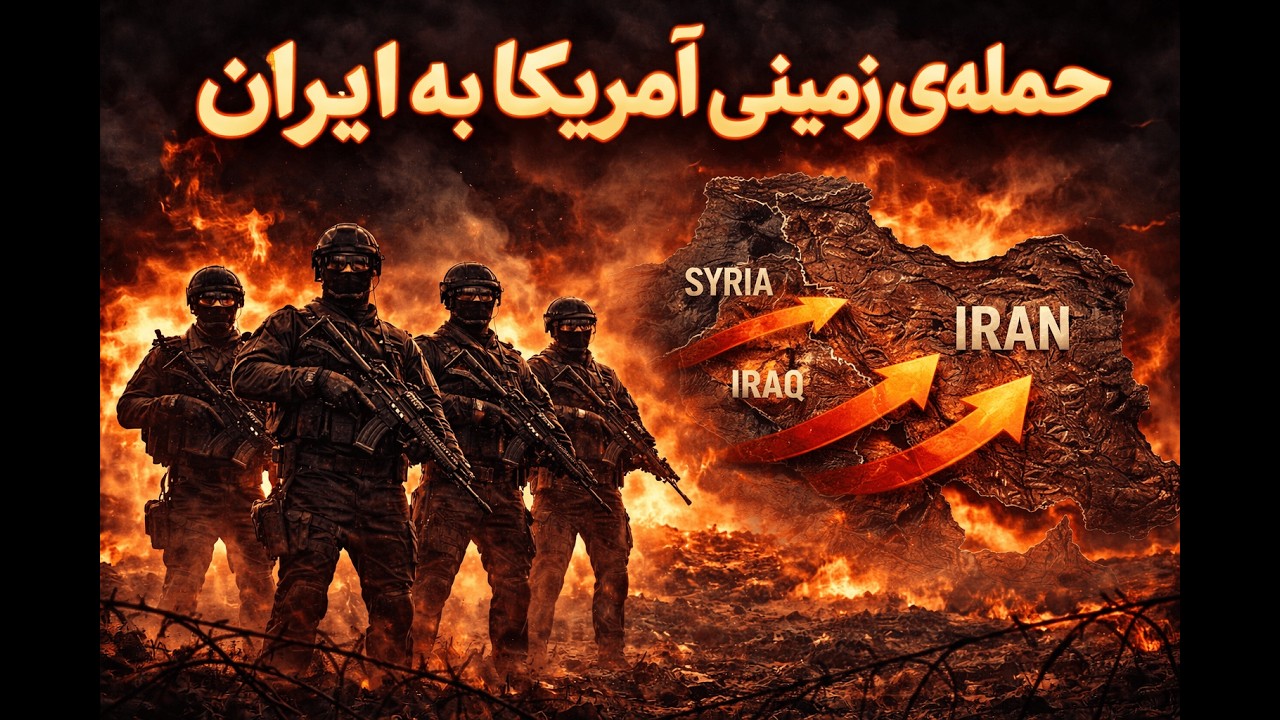 فوری: حمله‌ی زمینی امریکا به ایران !!!