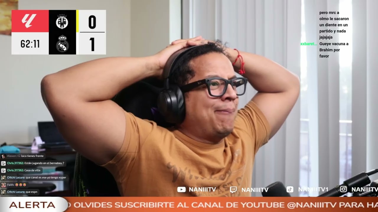 REACCIONANDO AL VILLAREAL VS REAL MADRID - 3 PUNTOS Y MAS NADA