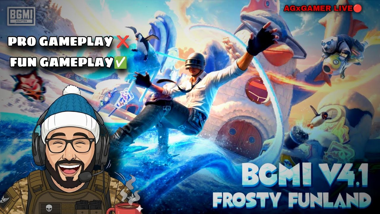 🔴BGMILIVE - AGxGAMER
