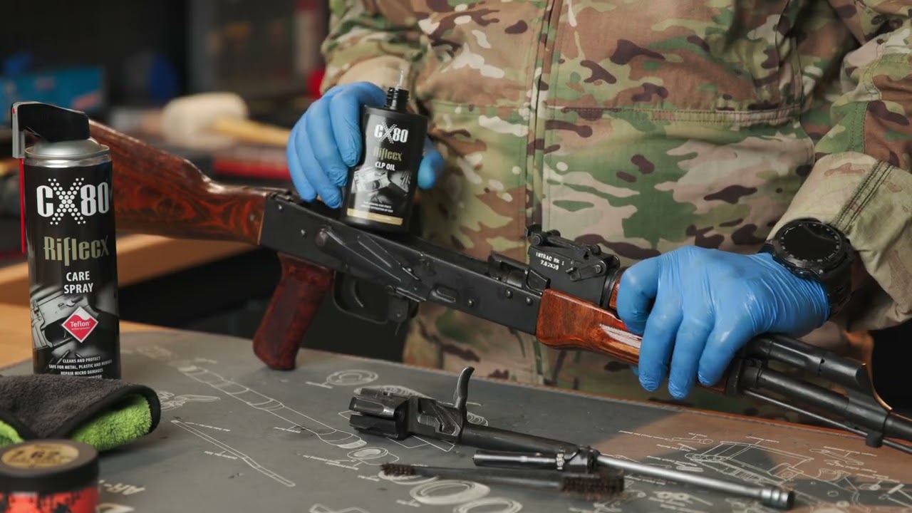 Mentenanța/curățarea de urgență a Kalașnikovului (AK-47/AKM/AK-74/AK-556)