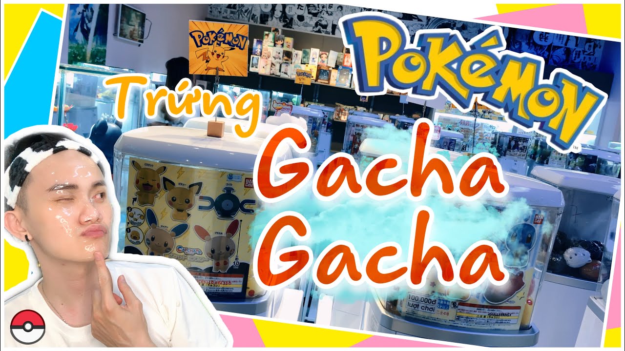 ✨ Lần đầu trải nghiệm máy vặn trứng Gacha Gacha tìm Pokémon x Aeon Mall Tân Phú | Cọp Ú VLOG