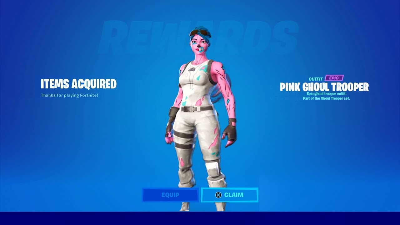 How To Get Pink Ghoul Trooper Secrets Skin Styles NOW FREE In Fortnite! (Unlock Pink Ghoul Trooper)