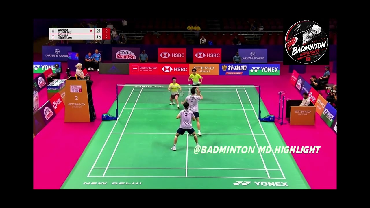 R32 SEO SEUNG JAE/KIM WON HO VS TAKUMI NOMURA/YUICHI SHIMOGAMI 2026 BADMINTON WORLD CHAMPIONSHIP 