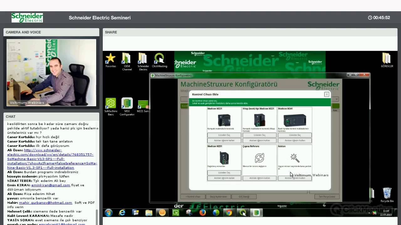 Schneider Electric PLC M221 semineri
