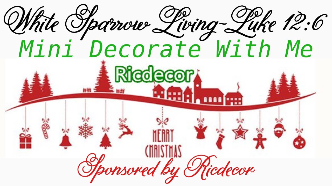 🎄 SPACE SAVING CHRISTMAS TREE USING RICDECOR GARLAND IN YOUR CHRISTMAS DECORATING