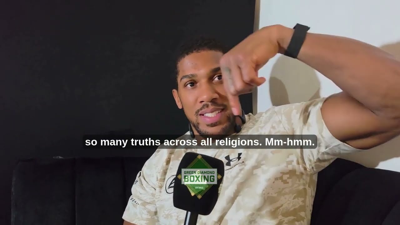 EXCLUSIVE INTERVIEW WITH ANTHONY JOSHUA