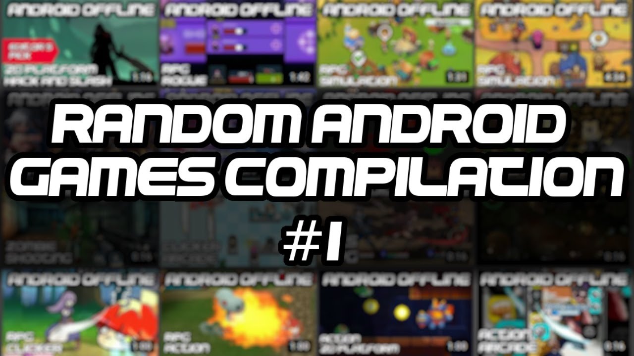 Random Android Offline Games Compilation #1
