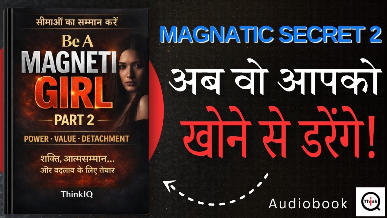 Be A Magnetic Girl – Part 2 | अब वो आपको खोने से डरेंगे | Hindi Audiobook | Psychology of Attraction