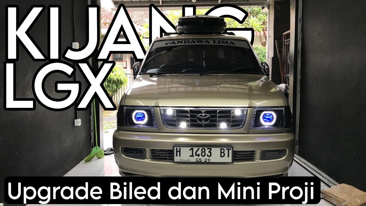 Kijang LGX Upgrade Lampu di Habe Autolamp Semarang