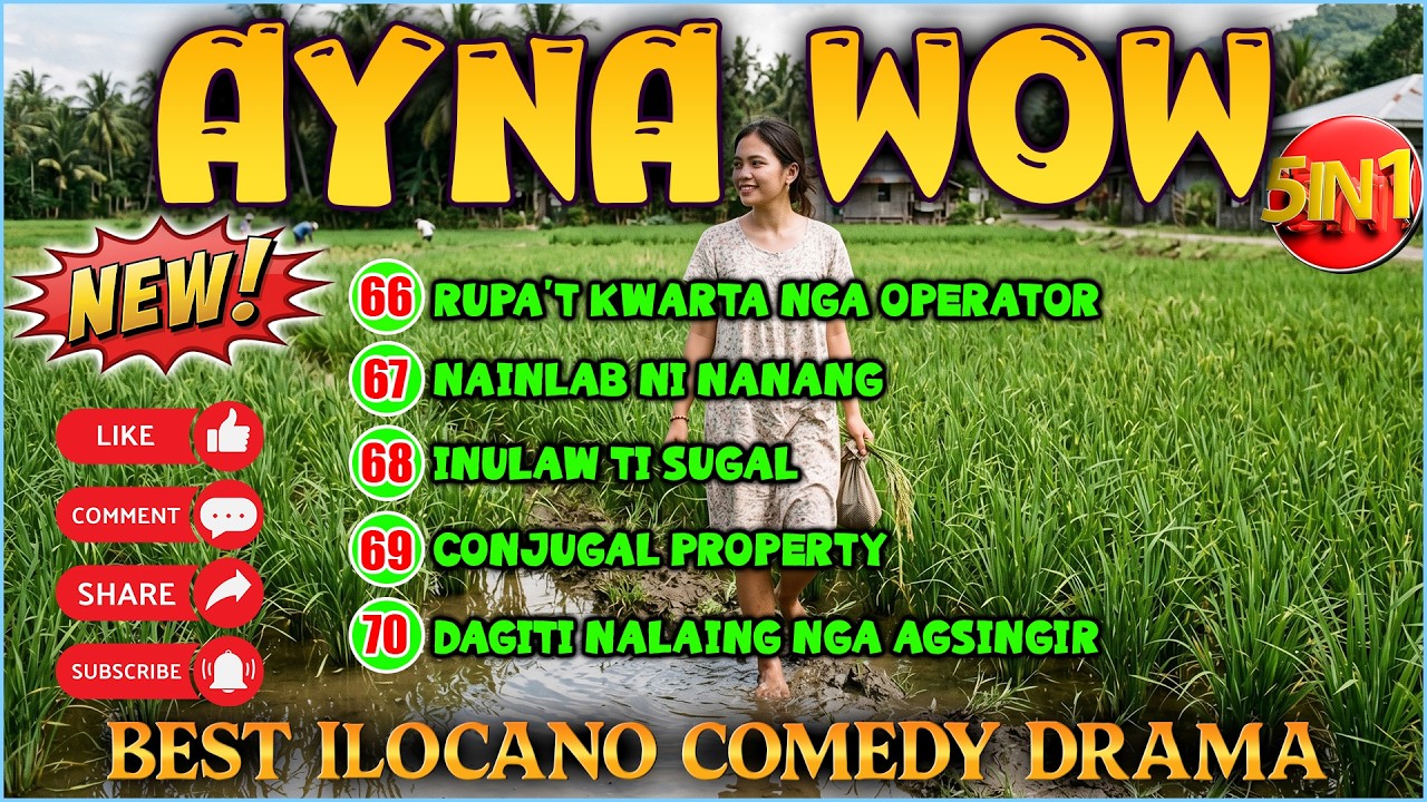 RUPA'T KWARTA NGA OPERATOR | AYNA WOW 5IN1 #14 | BEST ILOCANO COMEDY DRAMA