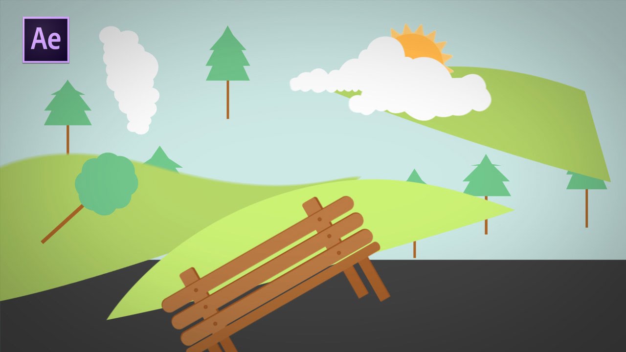 After Effects Tutorial - Compositing Motion Graphics [INDONESIA]