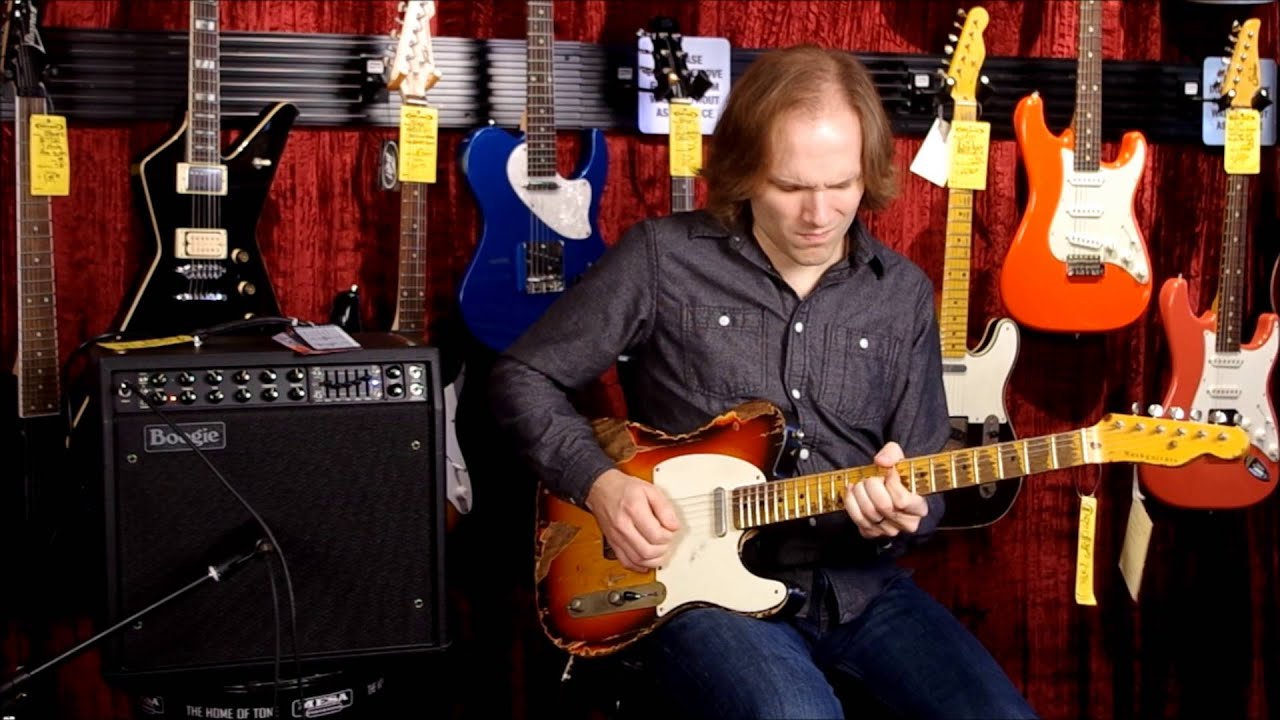 Mesa Boogie Mark V 35 1X12 combo Demo with Nash T