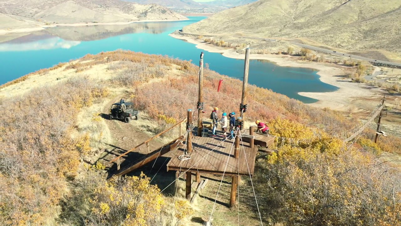 Zipline Utah Full Screaming Falcon Course
