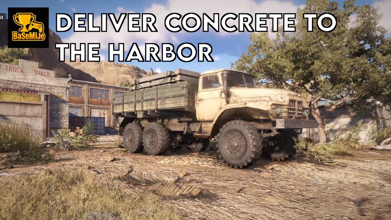 Roadcraft | Send a Convoy with Concrete to the Harbor in Operation Aftermath