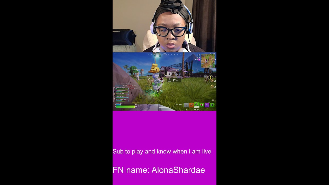 Fortnite Stream anyone can play just sub up