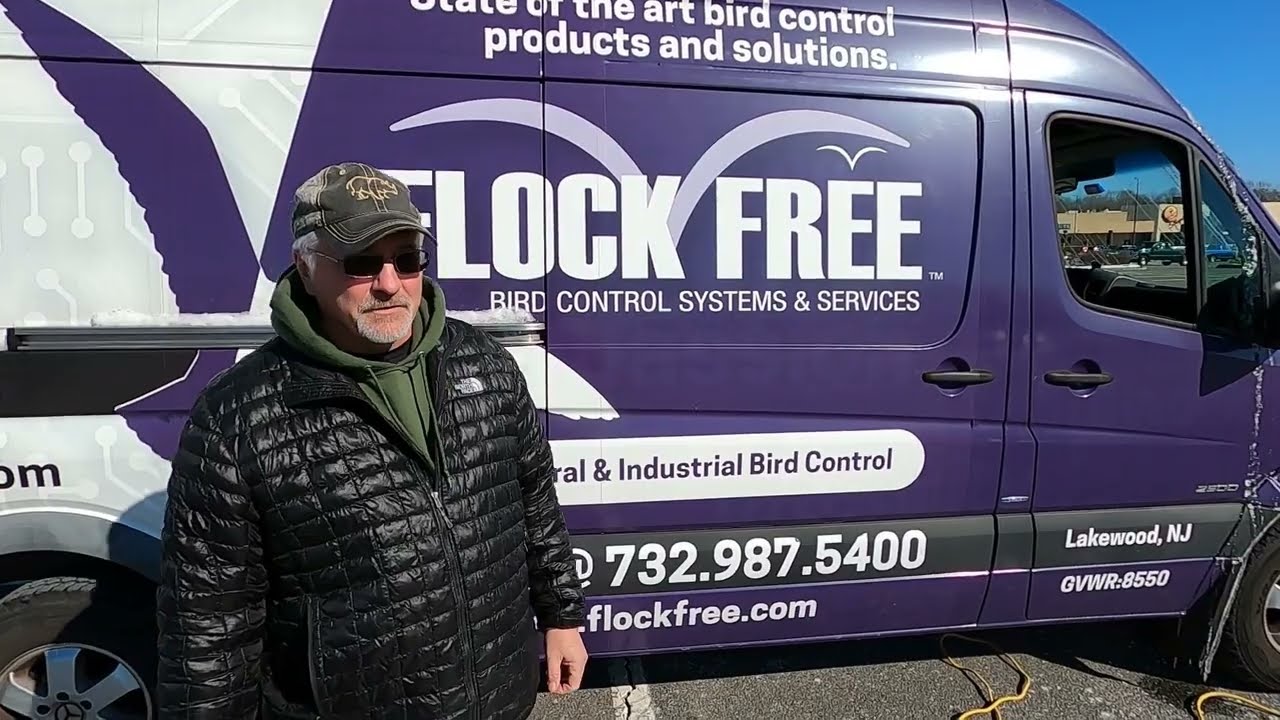 Flock Off electromagnetic bird repellent
