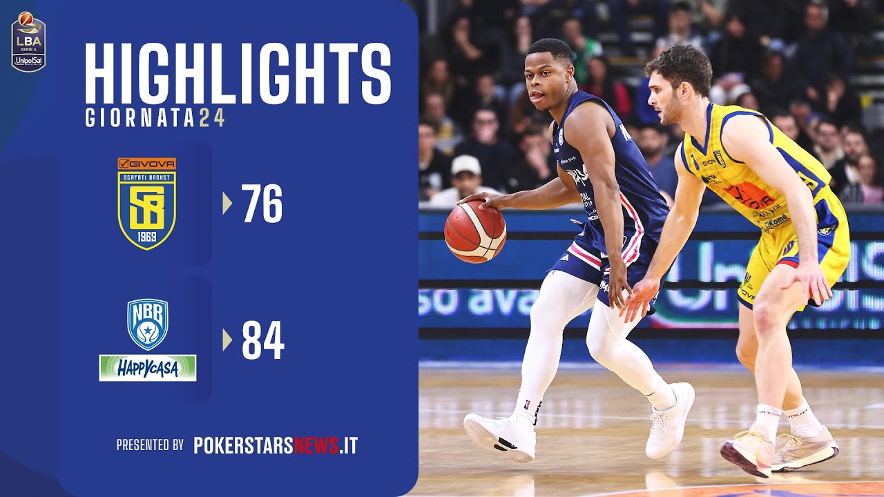 Givova Scafati Basket - Happy Casa Brindisi | Serie A UnipolSai 2023/24