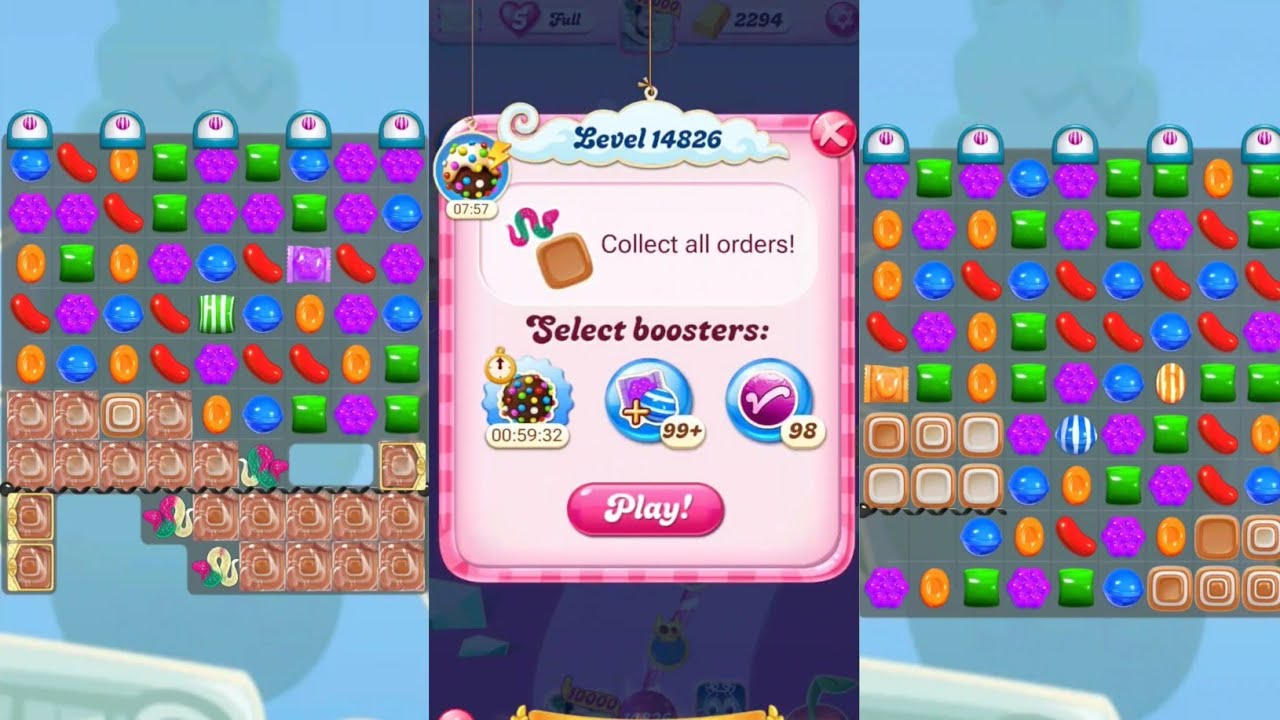 Candy crush saga level 14826 । Candy crush 14826 । Sudheer Gaming