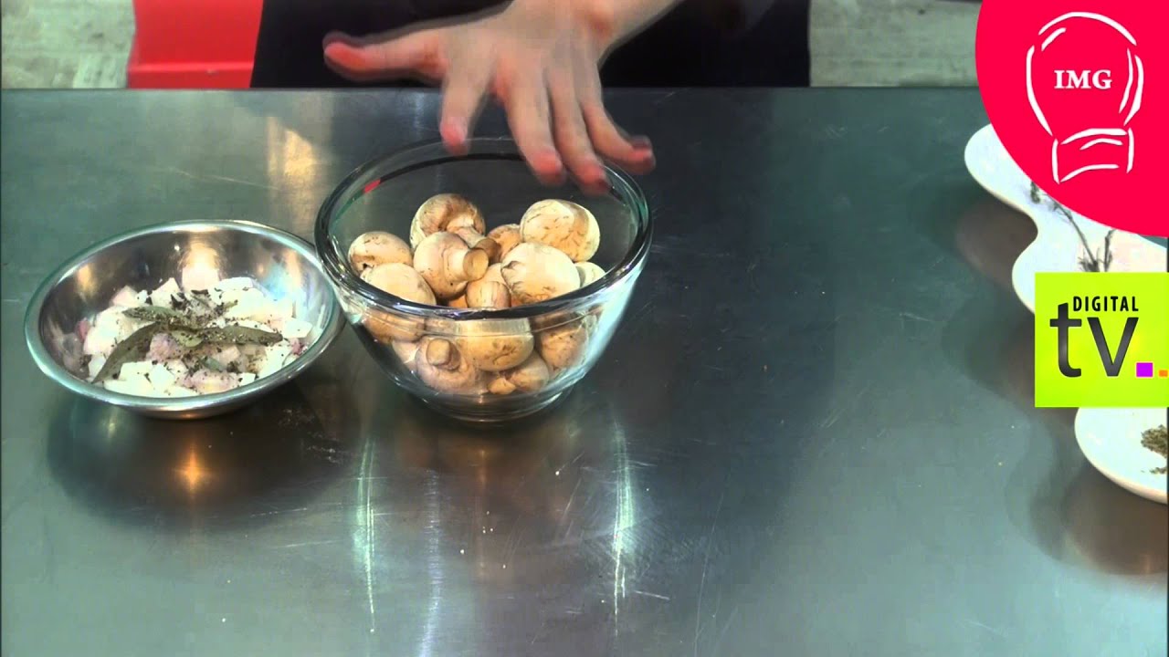Hongos encurtidos
