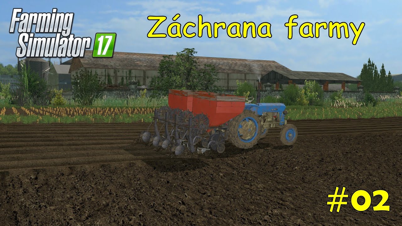 Dok&aacute;že Zetor 3011 zasadit brambory? // Farming Simulator 17 // CZ gameplay #02
