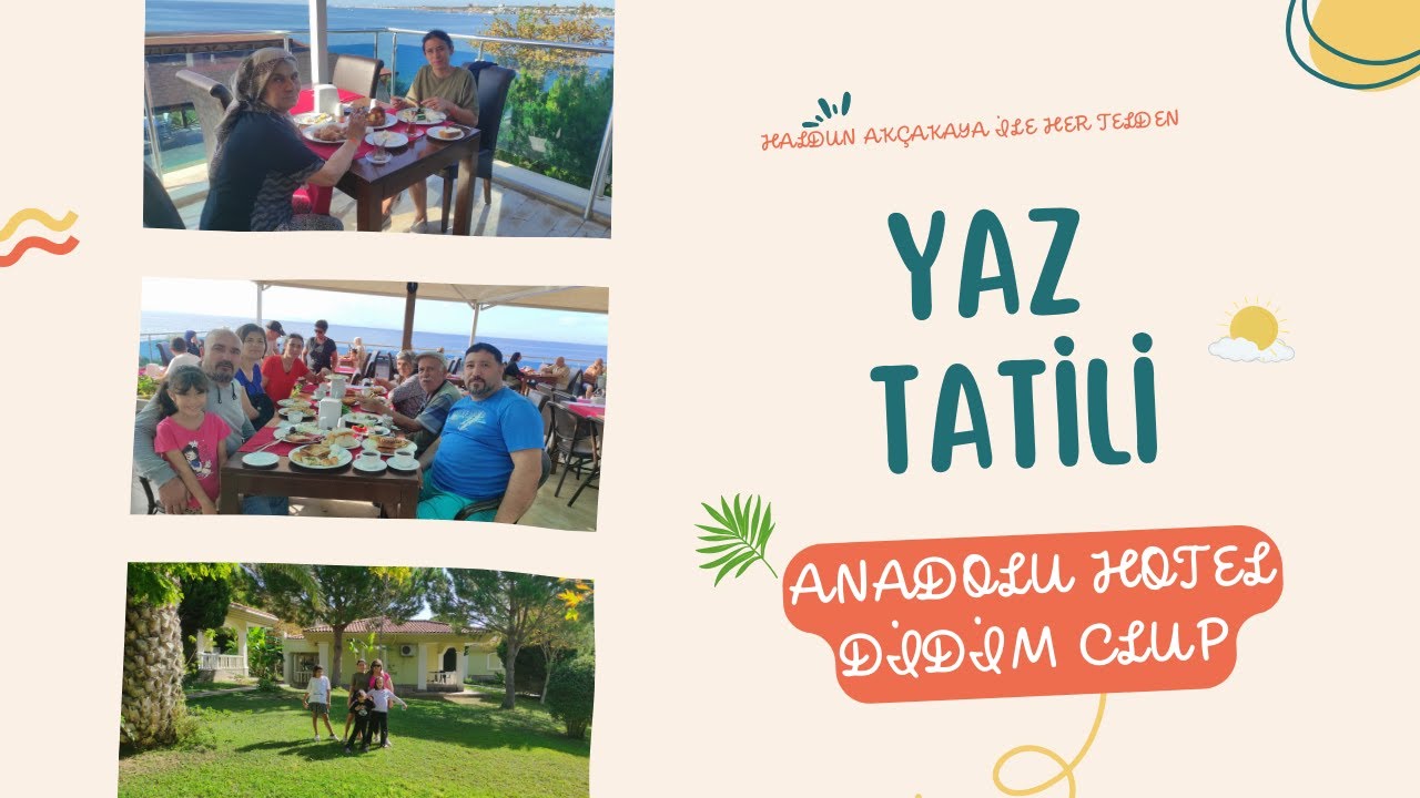 Anadolu Hotel Didim Club'da Bungalov Keyfi ve Açık Büfe Yarışı!