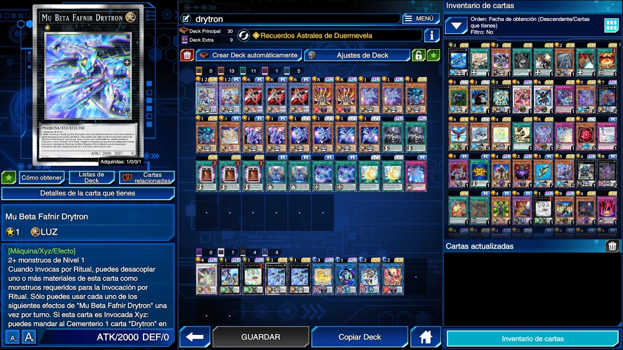DECK DRYTRON PARA COPA KC