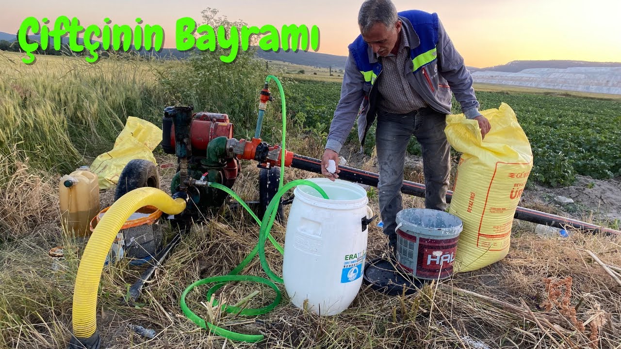ÇİFTÇİNİN BAYRAMI ~ UYGUN MALİYETLİ GÜBRE TANKI YAPTIK