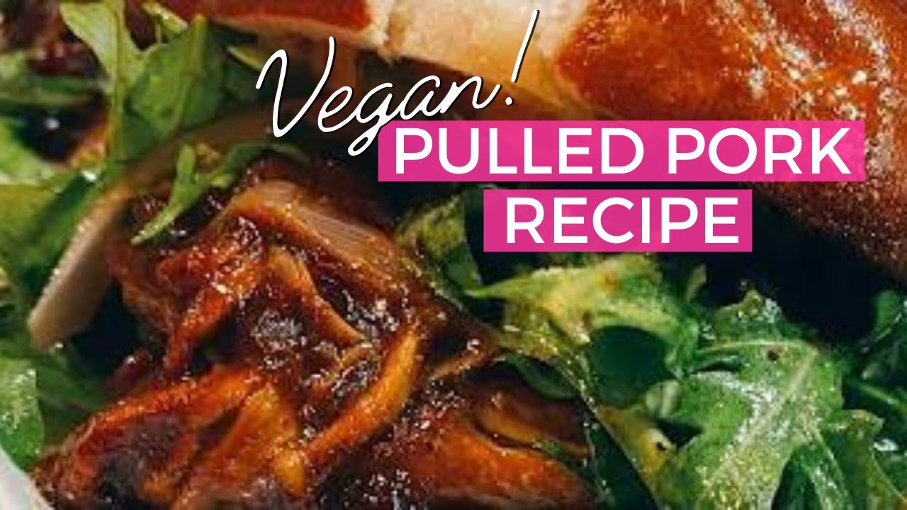 VEGAN Pulled BBQ Pork | Cooking with Joya