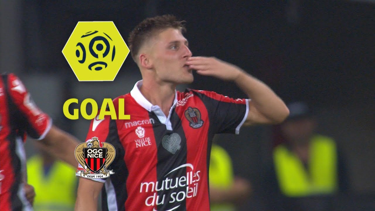 Goal Rémi WALTER (47') / OGC Nice - EA Guingamp (2-0) / 2017-18