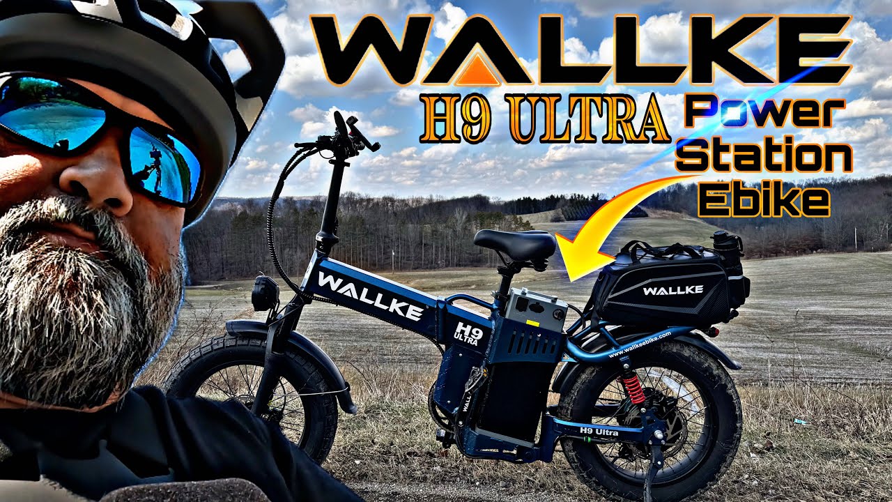 Wallke H9 Ultra Folding Power Station Ebike Review | 4000W Peak | Range & Power