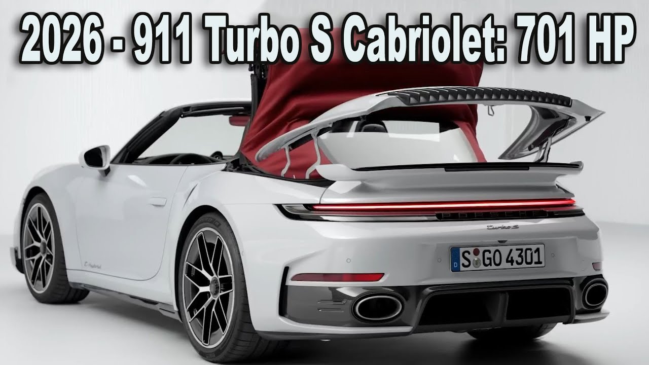New Porsche 911 Turbo S Cabriolet (992.2) World Premiere