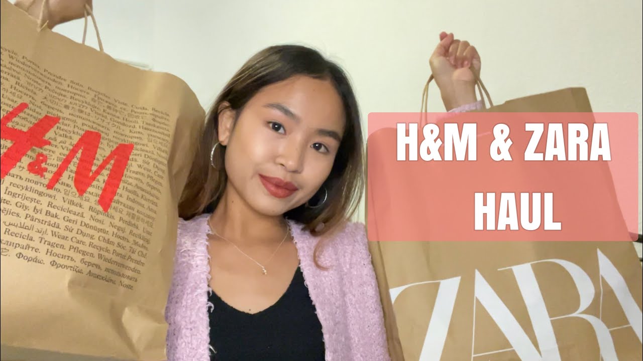 H&M AND ZARA AUTUMN HAUL (Doing My First Time Haul)
