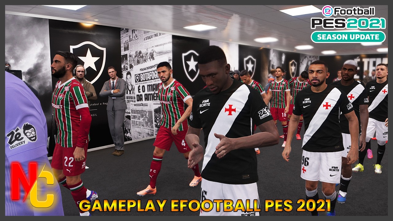 VASCO x FLUMINENSE | Campeonato Carioca 2026 ⚽ Gameplay Efootball PES 2021