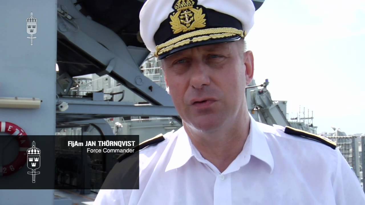 Sverige tar bef&auml;let i Eunavfor