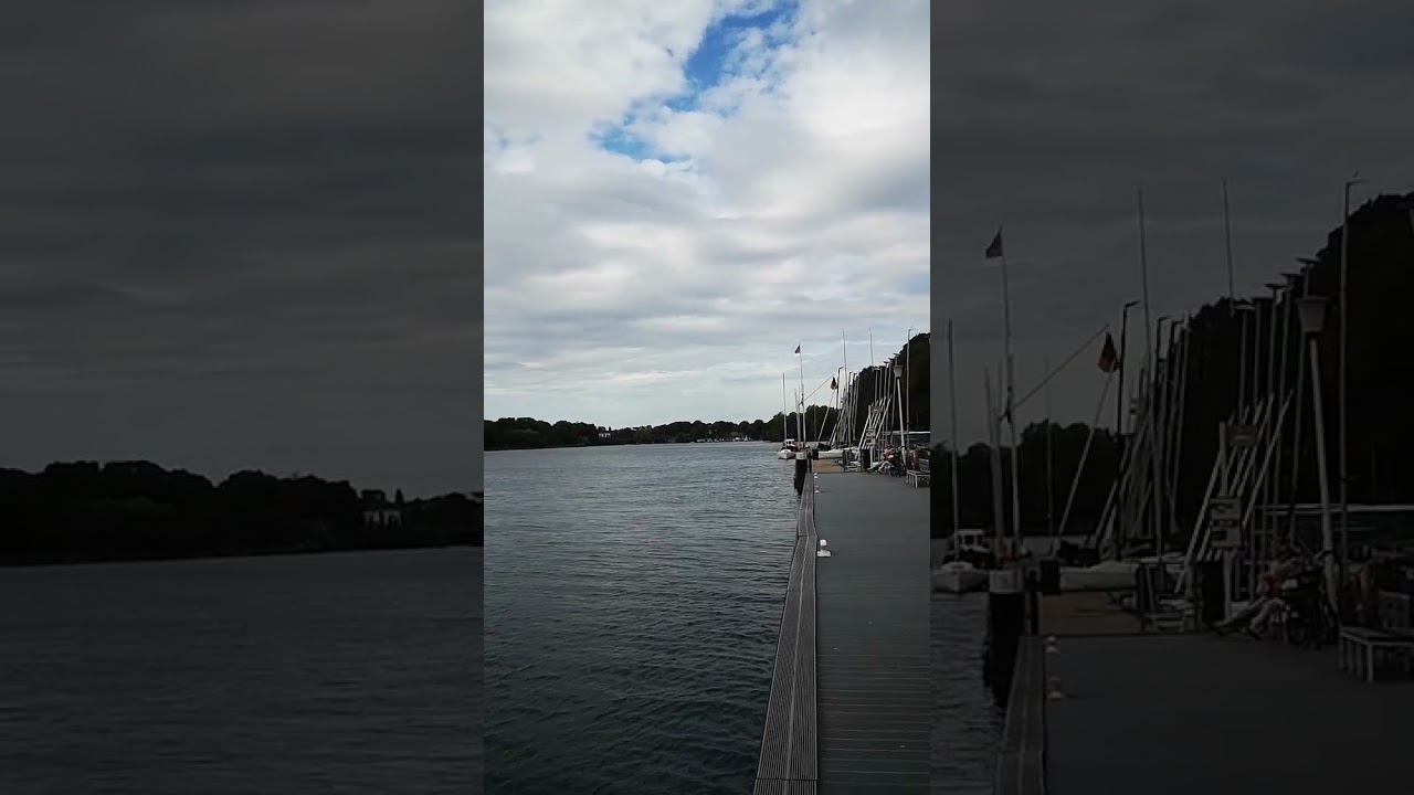 WOLKEN &uuml;ber der Alster 🤩 26.09.2025 #pamistyle #alster #hamburg #040 #welovehh