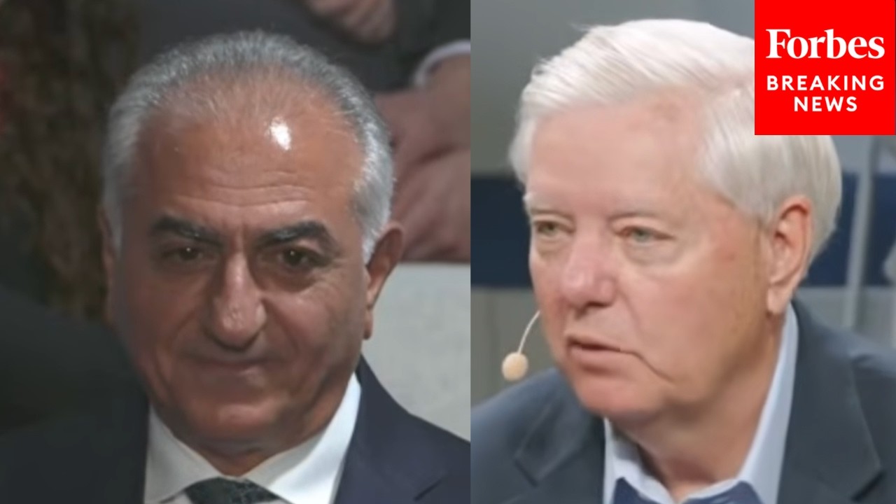 Lindsey Graham Asked If He Supports Reza Pahlavi To Lead Iran With Crown Prince In The Audience